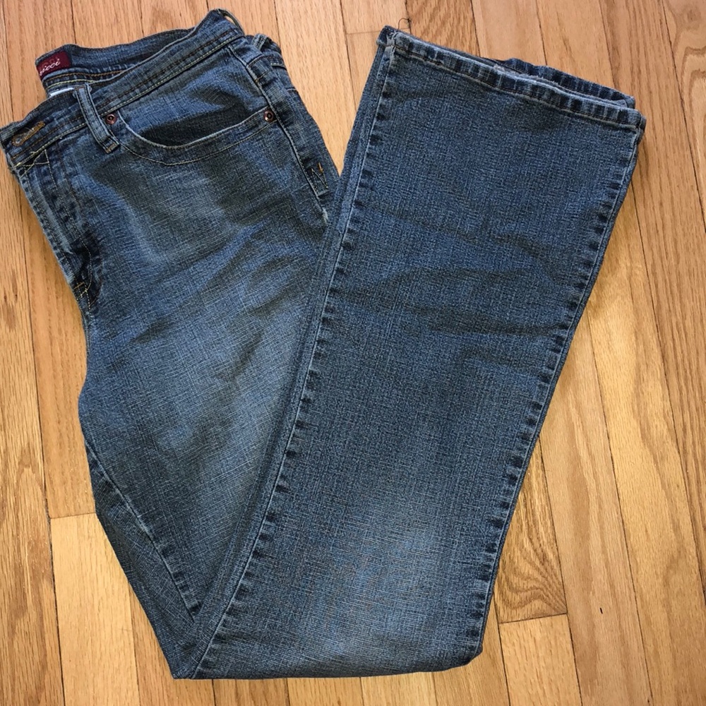 Z. Cavaricci boot cut blue jeans